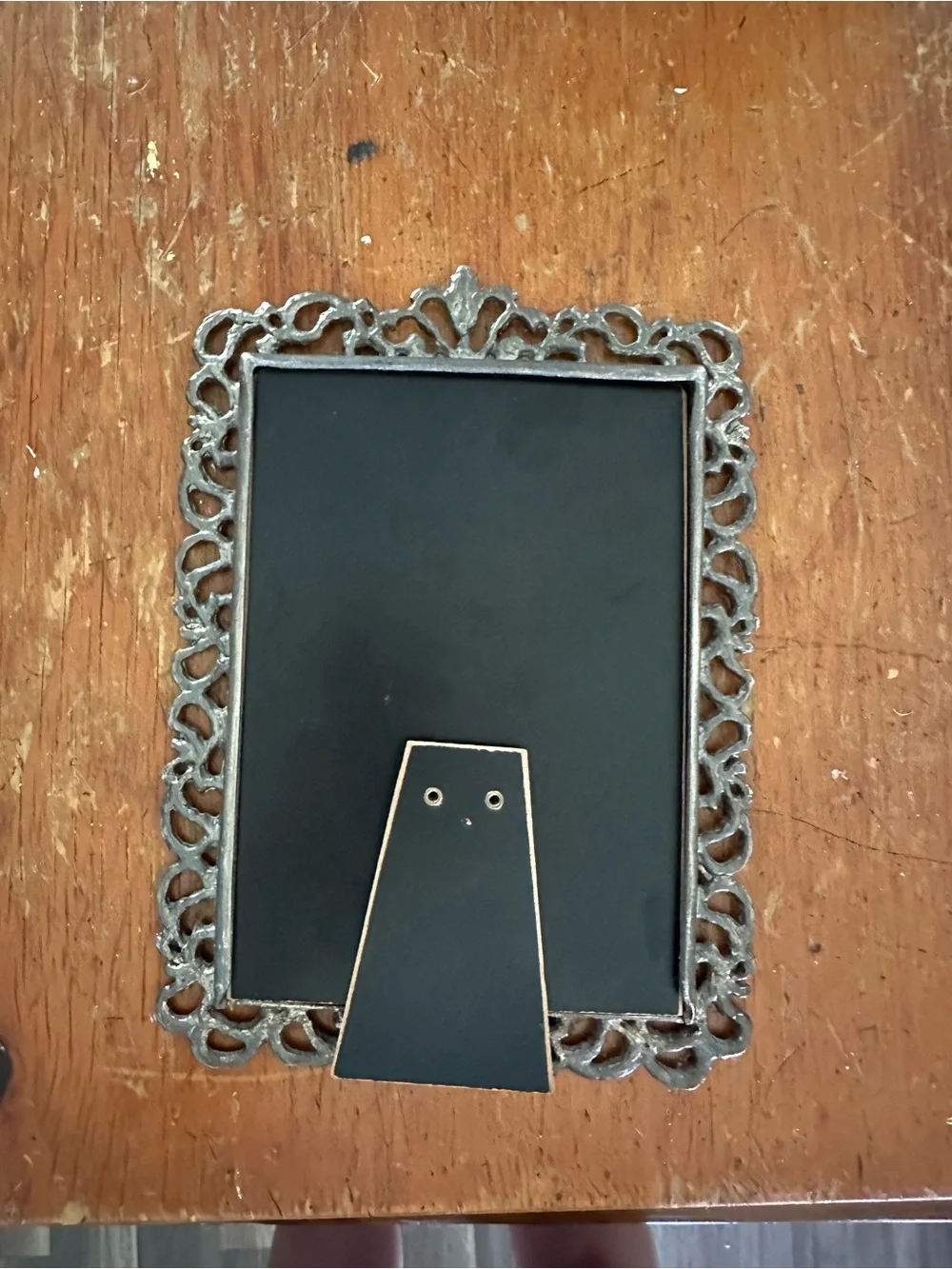 Vintage Ornate Metal Picture Frame